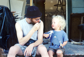 David with Elijah